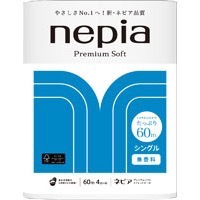 王子ネピア ネピア プレミアムソフト 4Rシングル 60M 4ロール