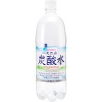 サンガリア 鈴鹿山麓の天然水 炭酸水 1L×12本