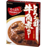 ハウス とろうま牛角煮カレー こくの中辛 箱210g [9235]