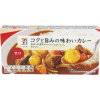 セブンプレミアム コクと旨みの 味わいカレー 甘口 箱140g
