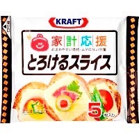 森永乳業 クラフト 家計応援 とろけるスライス 75g [4765]