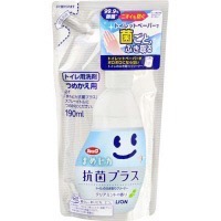 ライオン ルック まめピカ 抗菌プラス トイレのふき取りクリーナー つめかえ用 190ml [4200]