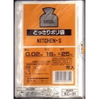 日本技研工業 日本技研 キッチンコーナー どっさりポリ袋 S KC-81 200枚入